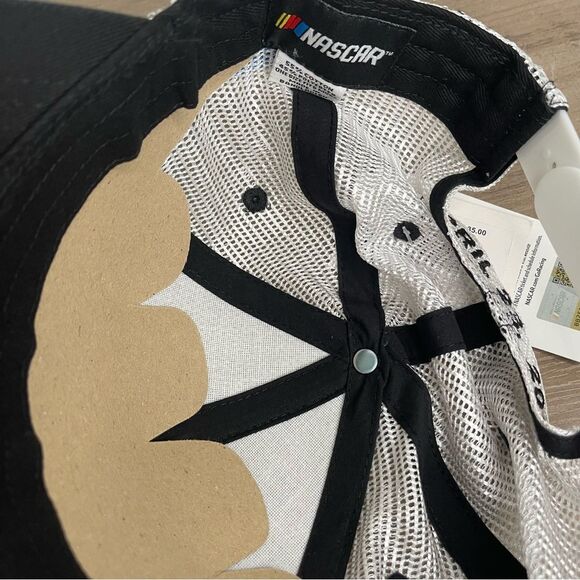 NWT NASCAR Geico 500 Gray Cap adjustable new - Picture 4 of 11